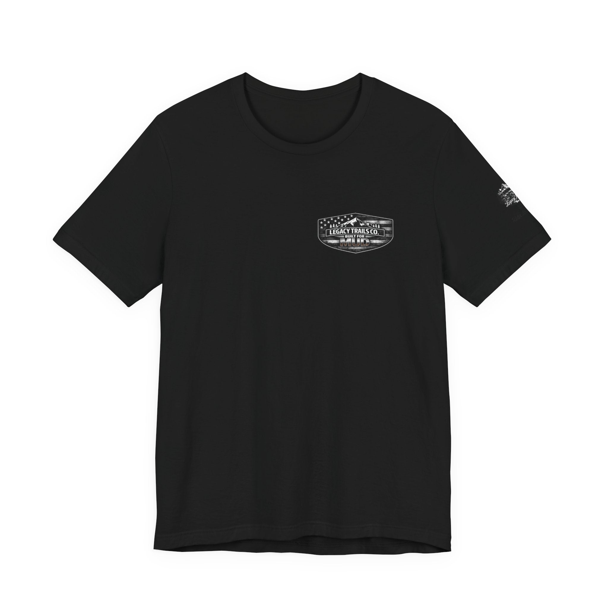 Motorcycle T‑Shirt — "Throttle Up Tune Out" Vintage Rider Tee