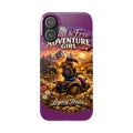 Adventure Girl Slim Phone Case — Wild & Free ATV Outdoors Design