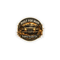 Send It ATV Magnet — Rottweiler Off-Road Custom Shape Fridge Magnet