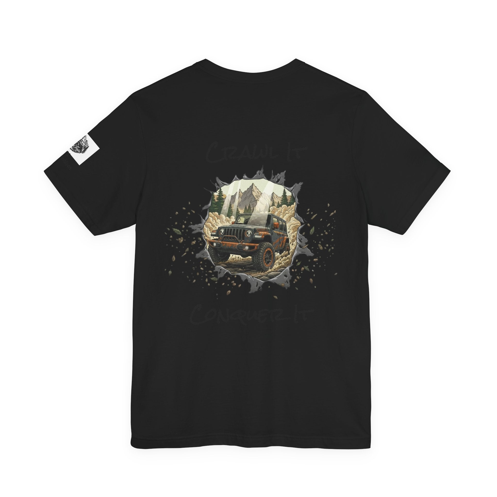 Off‑Road Jeep Tee — "Crawl It, Conquer It" Adventure Shirt
