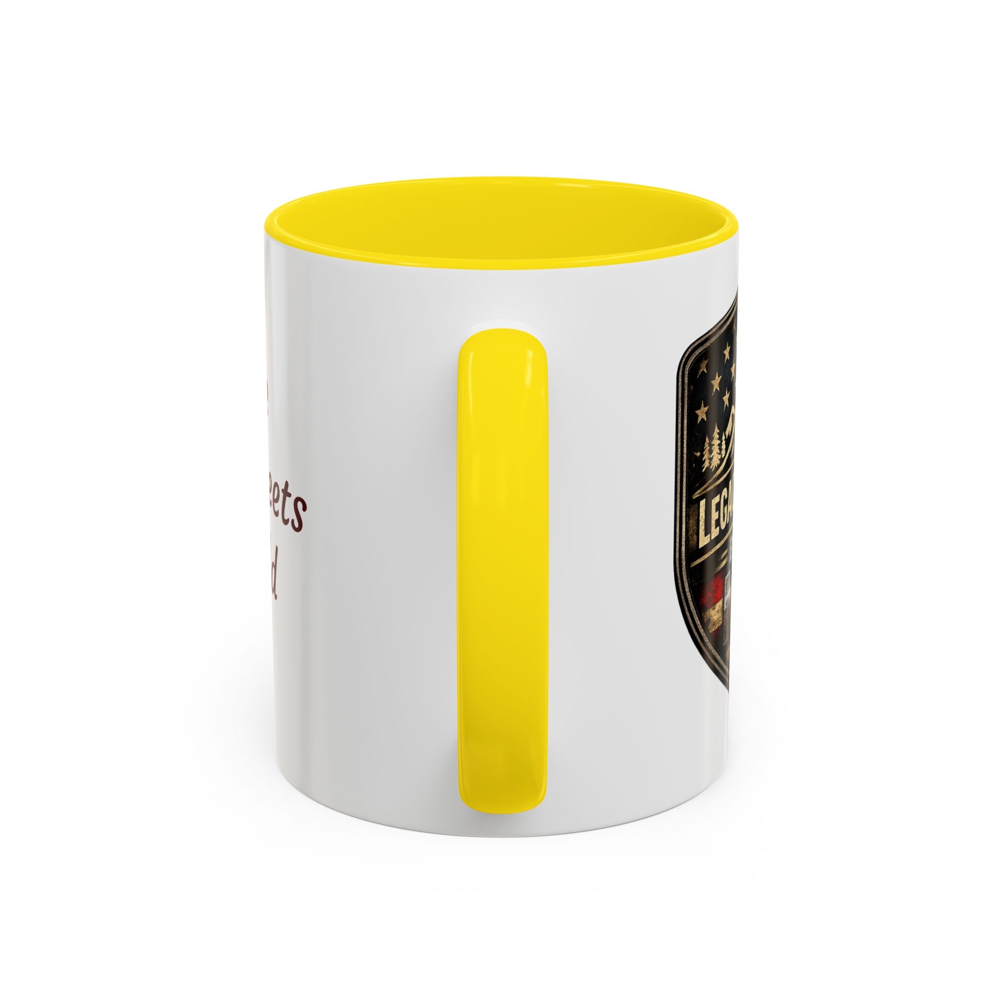 Built for Mud Coffee Mug — Legacy Trails Co. Vintage Off‑Road Flag Design