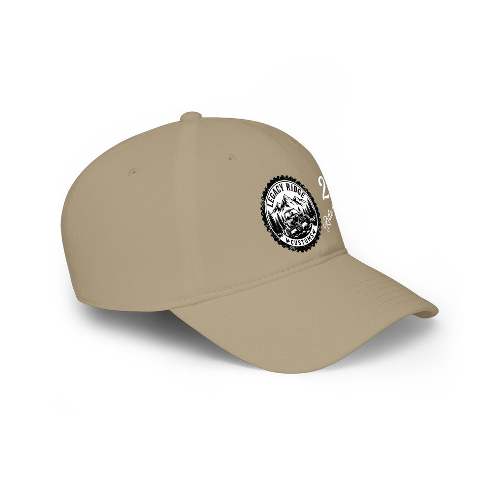 Legacy Riders 222 Red Low Profile Baseball Cap
