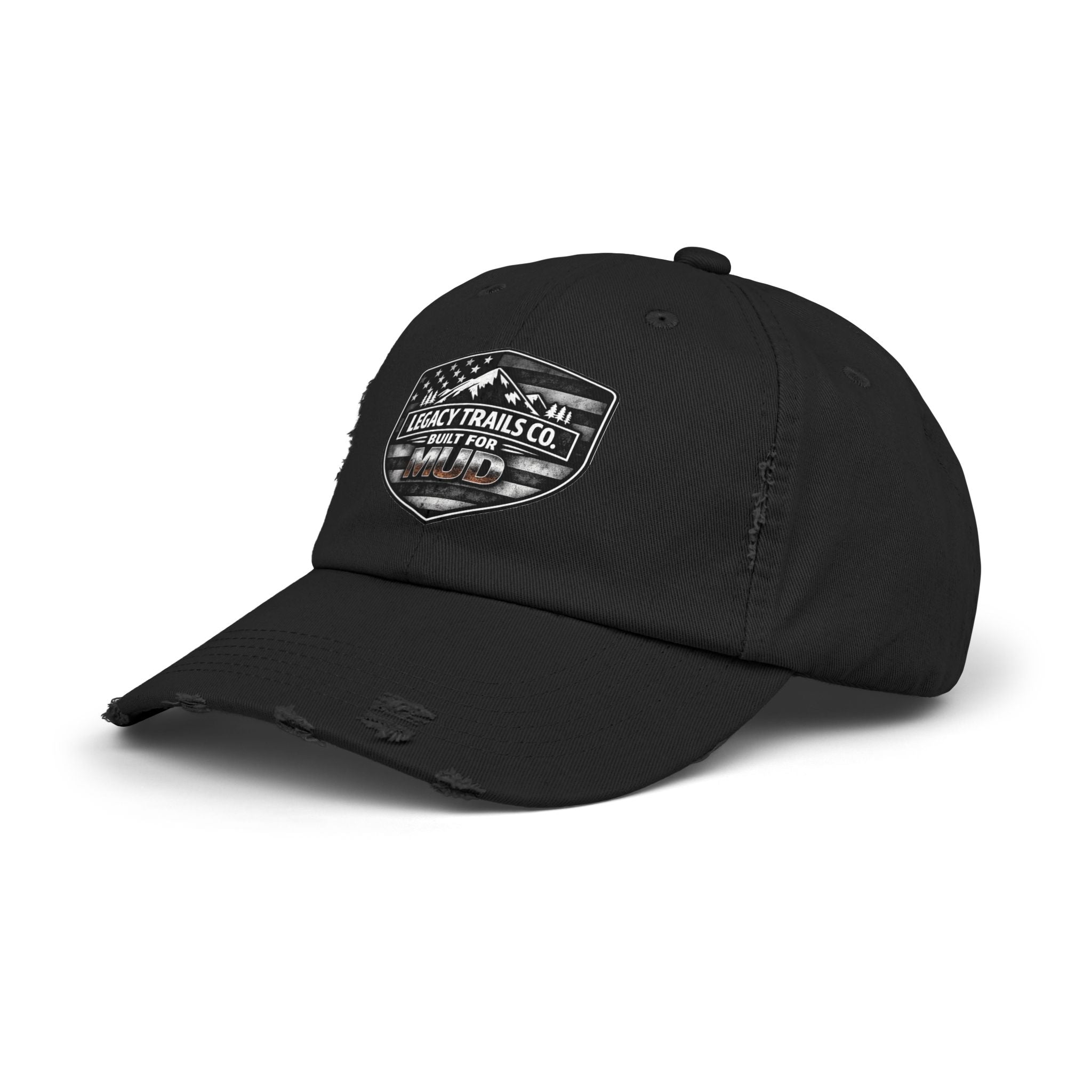 Legacy Trails Co. Distressed Cap — Built for the Wild Outdoor Hat