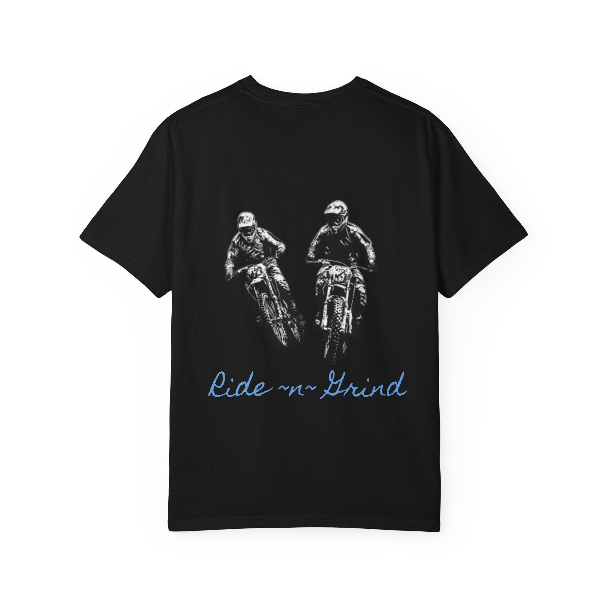 Ride or Grind Motorcycle T-Shirt — '222' Moto Graphic Tee