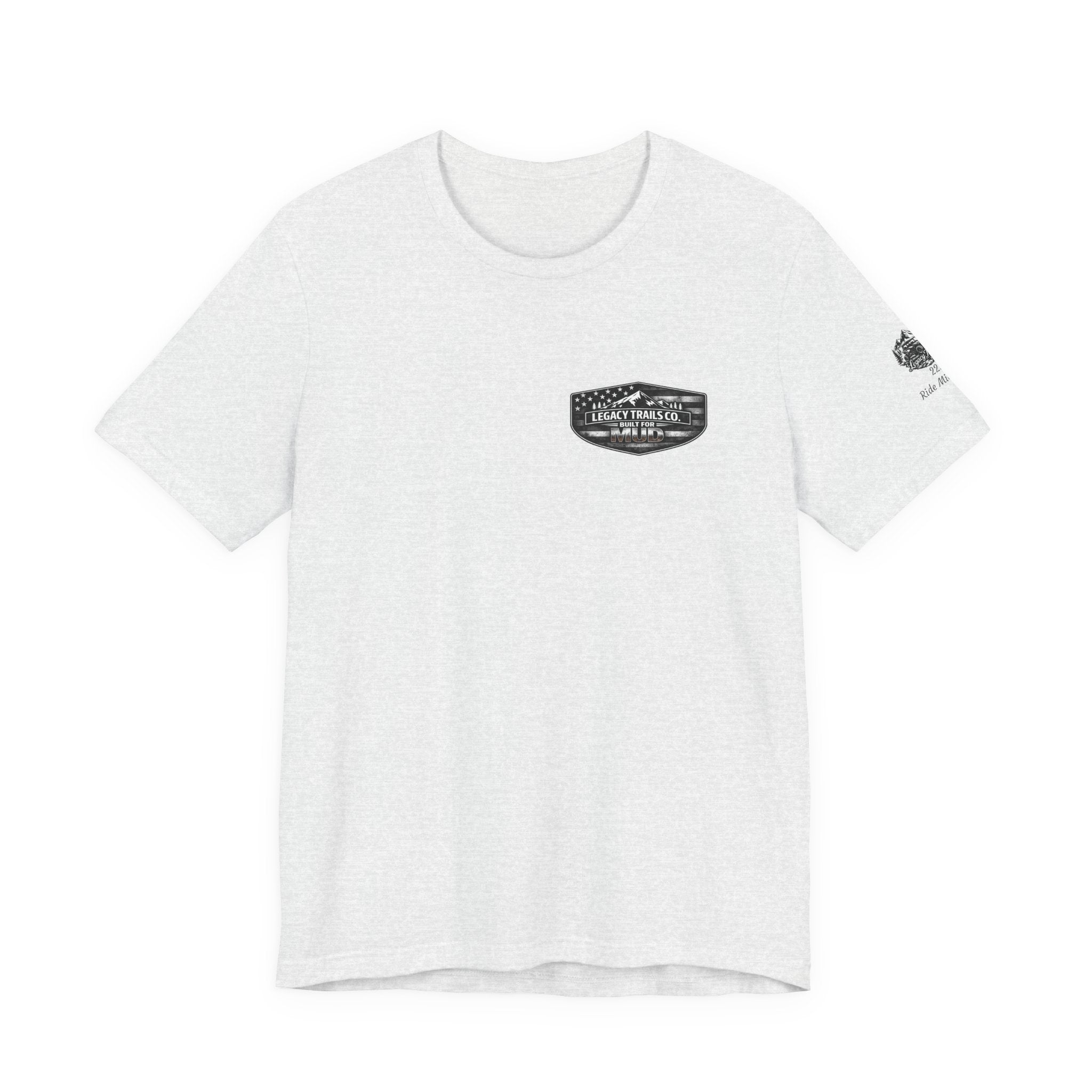 Motorcycle T‑Shirt — "Throttle Up Tune Out" Vintage Rider Tee