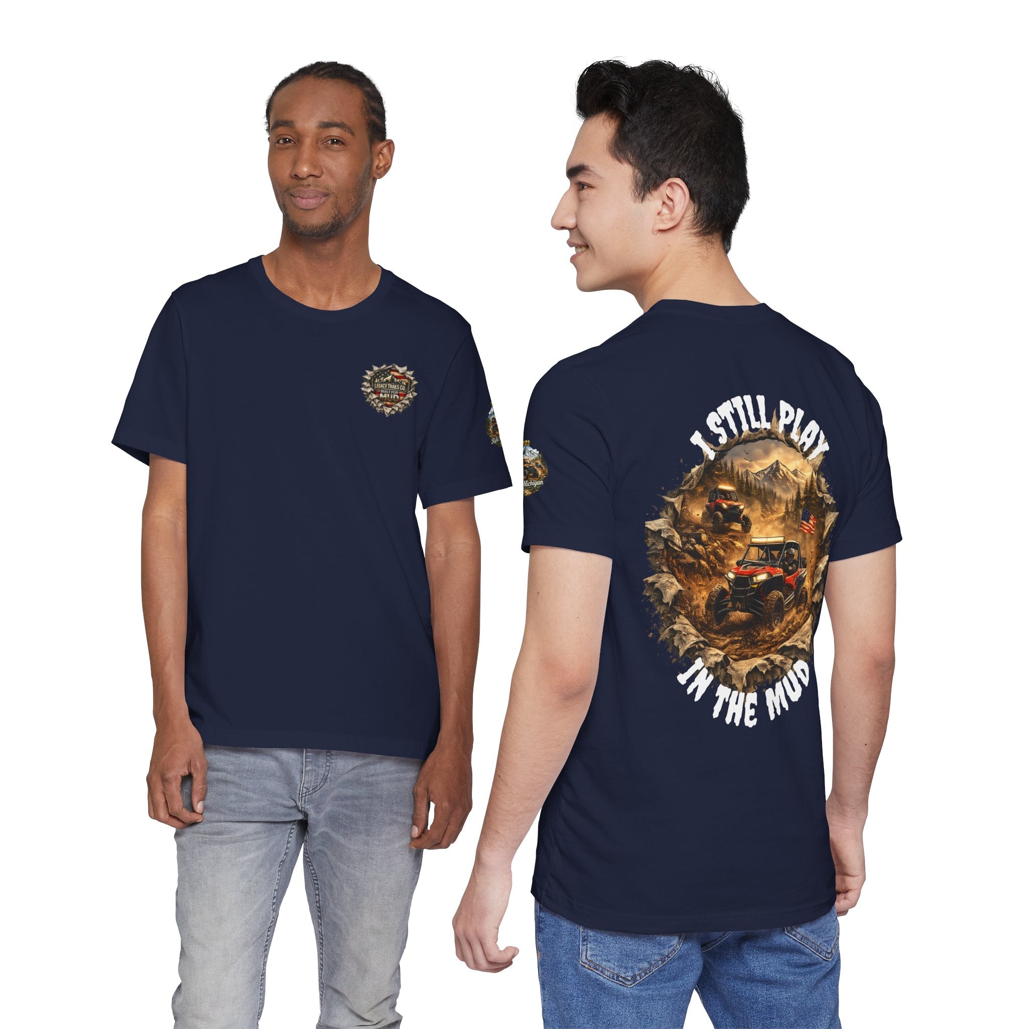 Off-Road Jeep Tee — "I Still Play in the Mud" Graphic T-Shirt