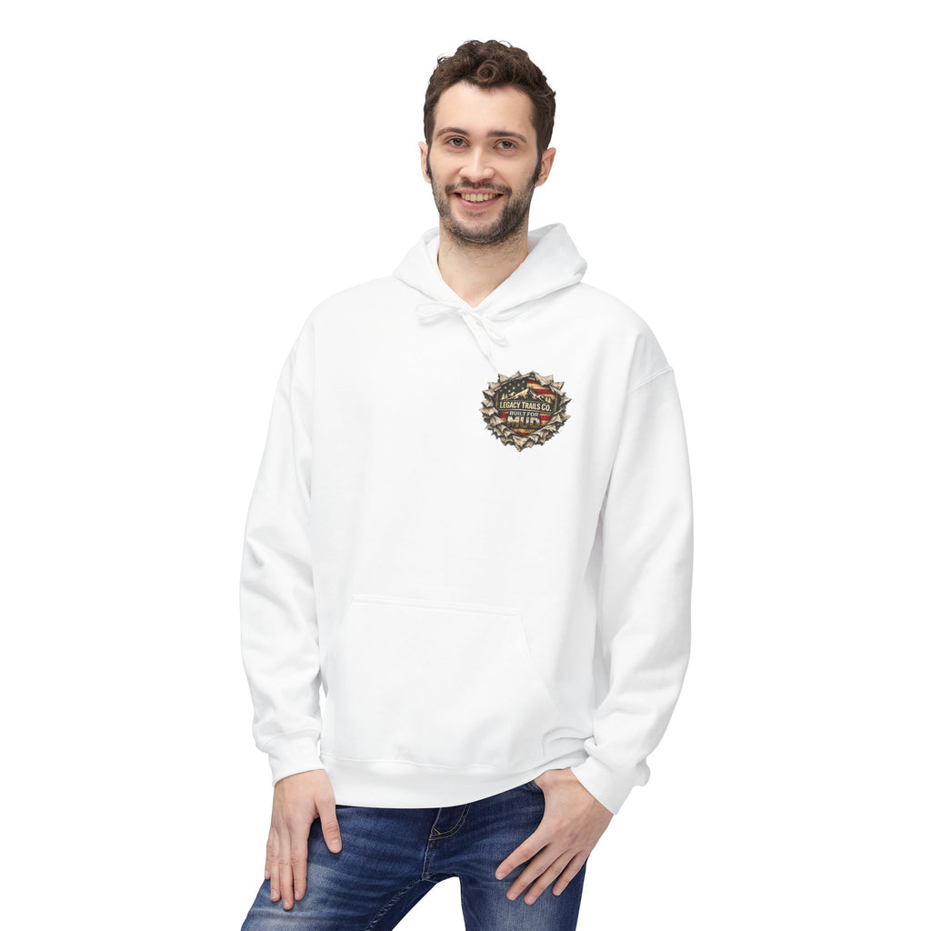 Adventure Hoodie — "No Roads, No Limits" Off‑Road Mountain Truck Hoodie