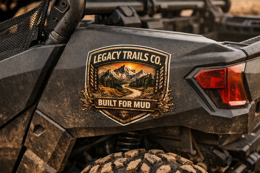 Trail Shield Sticker SXS