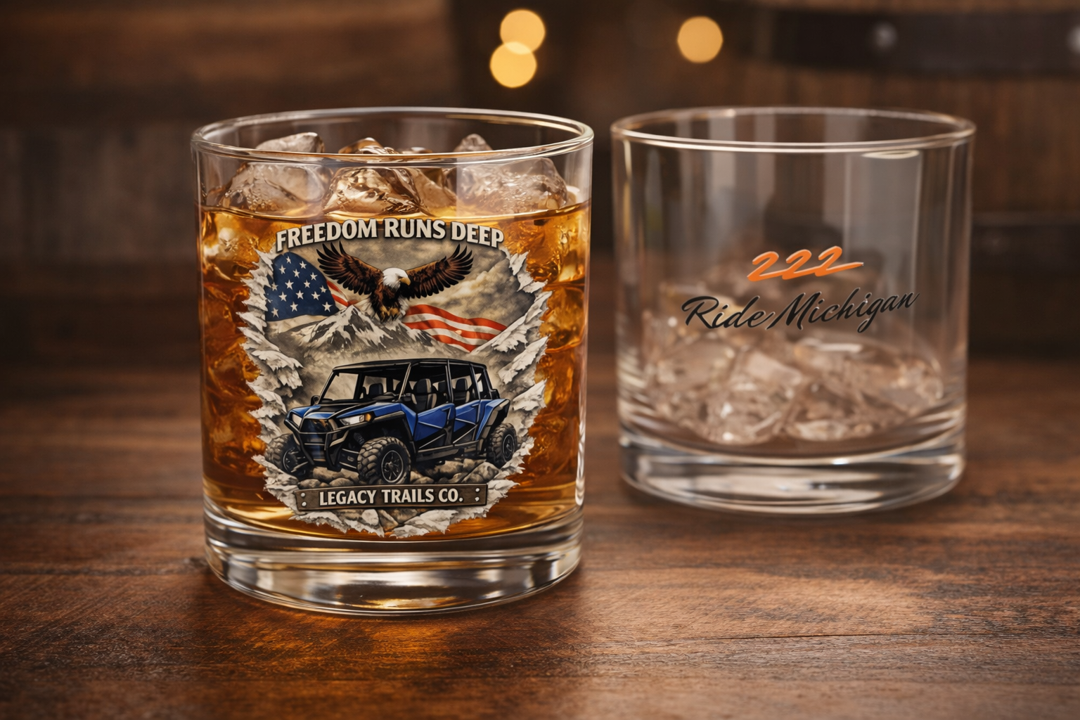 RZR 1000 10oz Rocks Glass – Classic Whiskey Tumbler for Cocktails & Spirits
