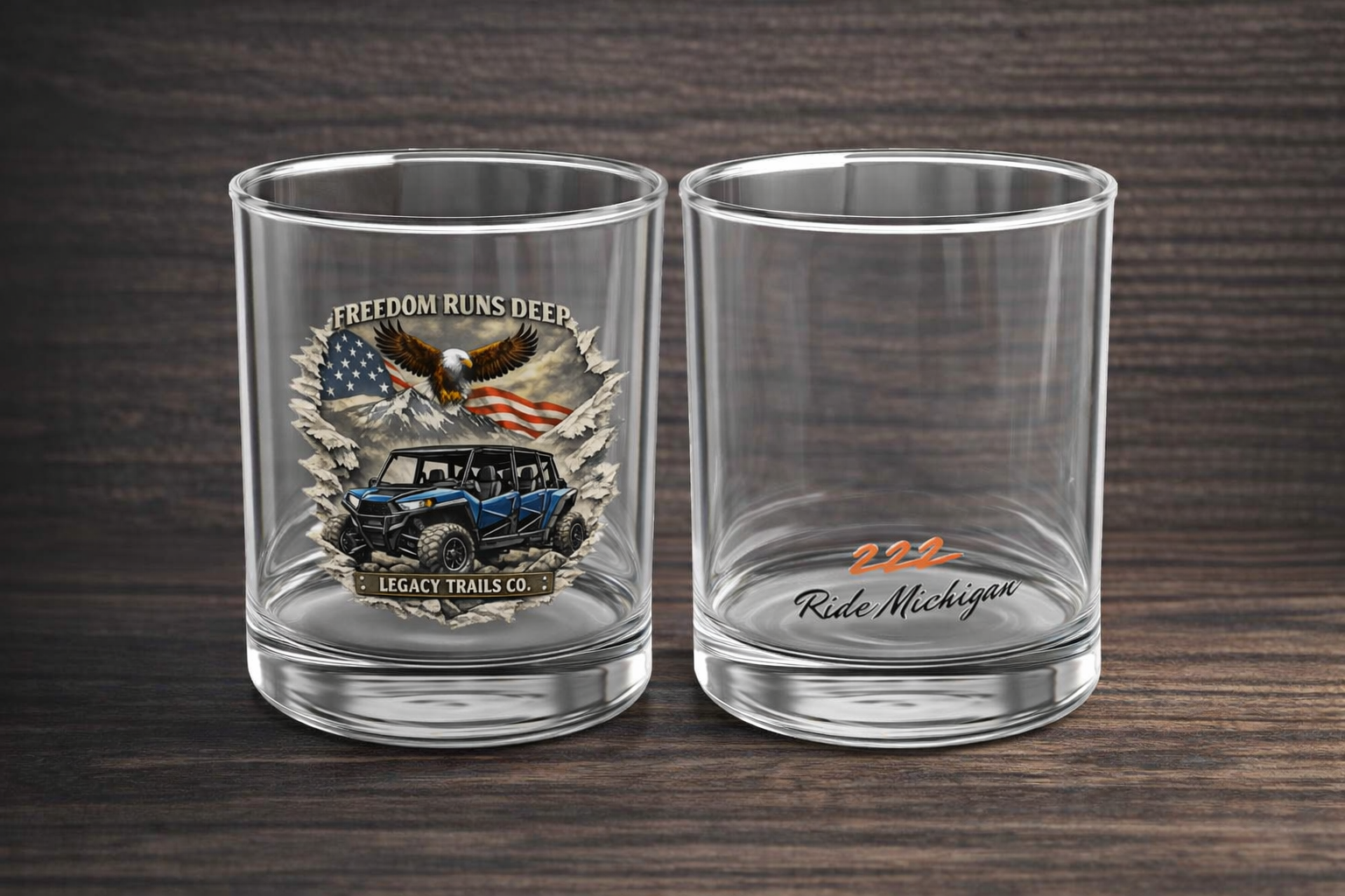 RZR 1000 10oz Rocks Glass – Classic Whiskey Tumbler for Cocktails & Spirits