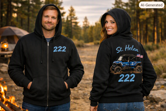 St. Helen 222 Off-Road RZR Graphic Zip-Up