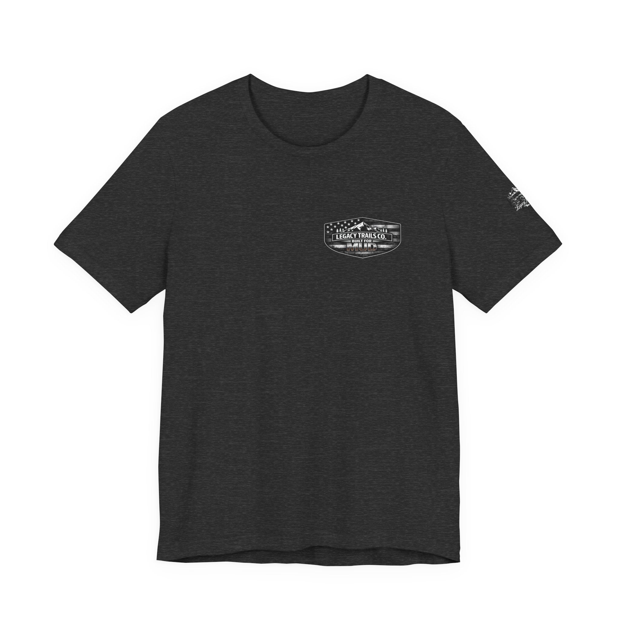 Motorcycle T‑Shirt — "Throttle Up Tune Out" Vintage Rider Tee