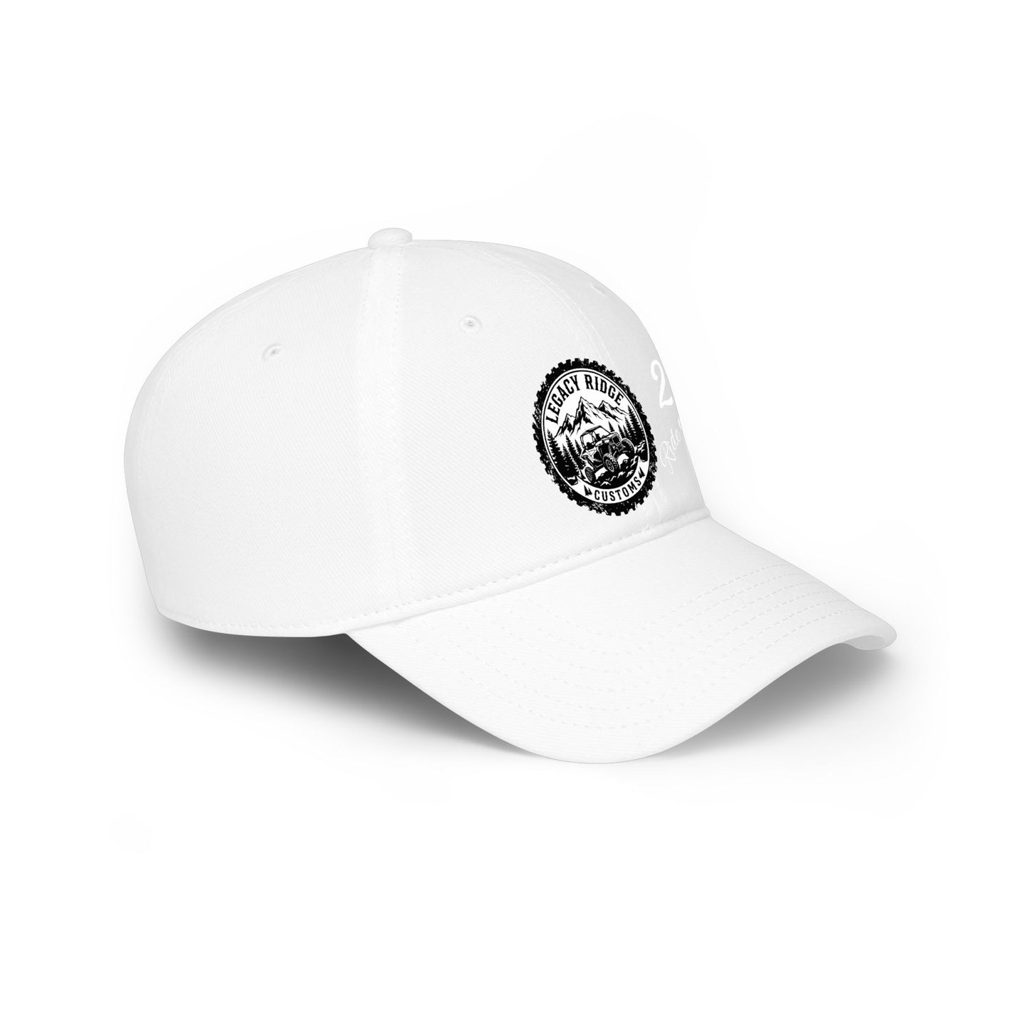 Legacy Riders 222 Red Low Profile Baseball Cap