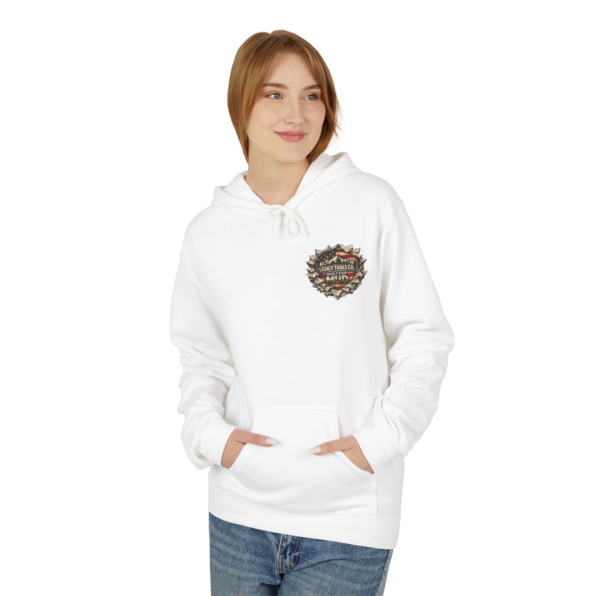 Adventure Hoodie — "No Roads, No Limits" Off‑Road Mountain Truck Hoodie