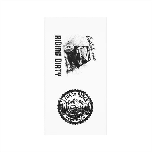 Off‑Road Ride Neck Gaiter — "Catch Me Riding Dirty" Michigan 222 Bandana