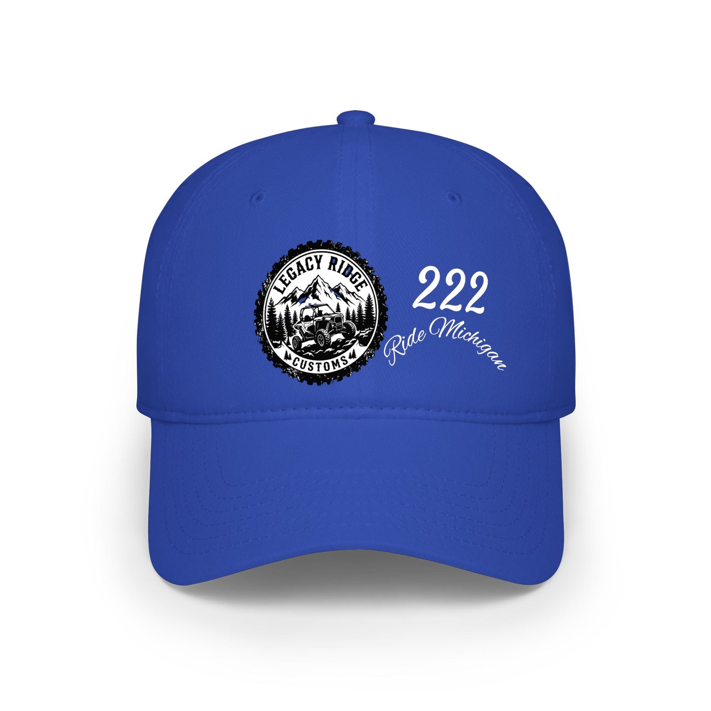 Legacy Riders 222 Red Low Profile Baseball Cap