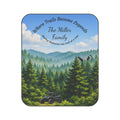 Trails of Legacy Green Picnic Blanket — Outdoor Camping & Park Throw