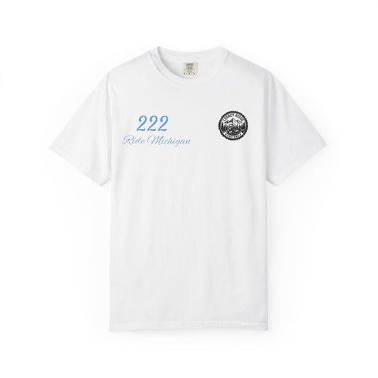 Ride or Grind Motorcycle T-Shirt — '222' Moto Graphic Tee