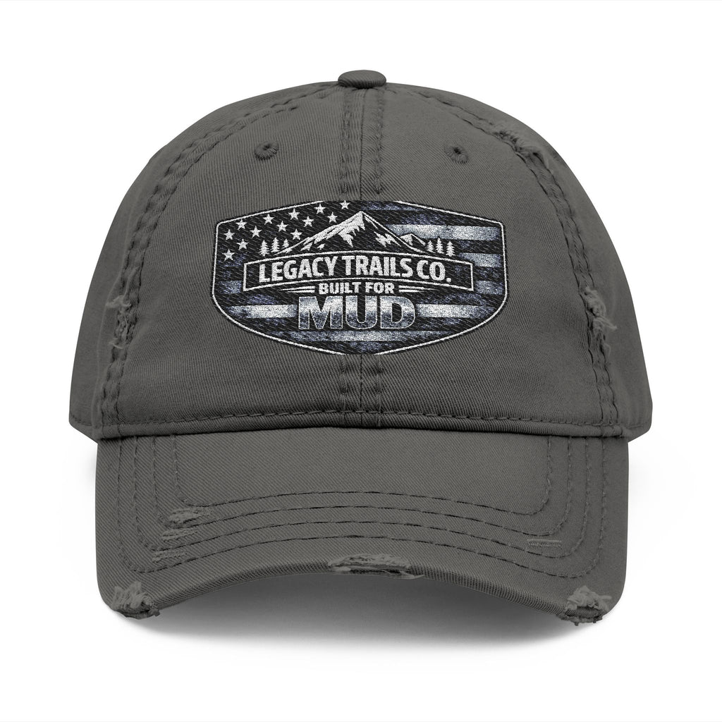 Vintage Embroidered Dad Hat — Legacy Trails Co. Distressed Cap