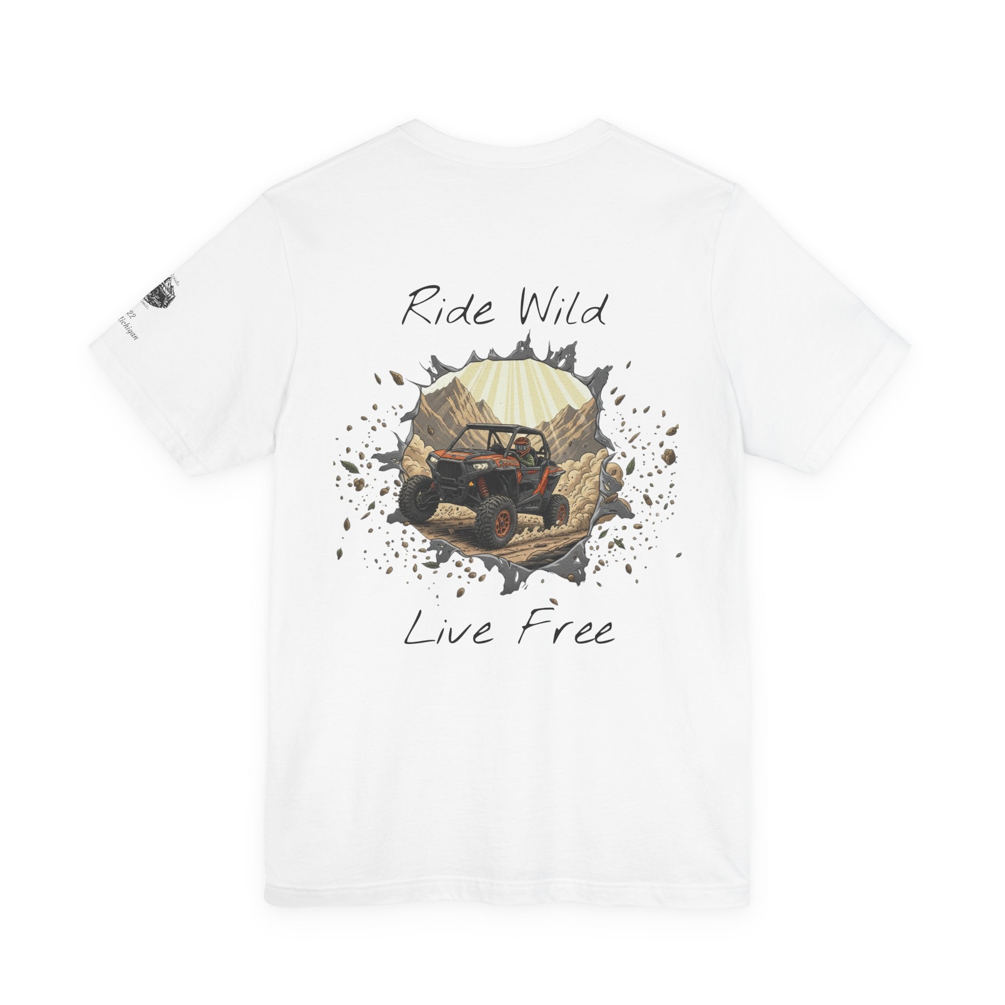 Off-Road 'Ride Wild Live Free' Graphic Tee