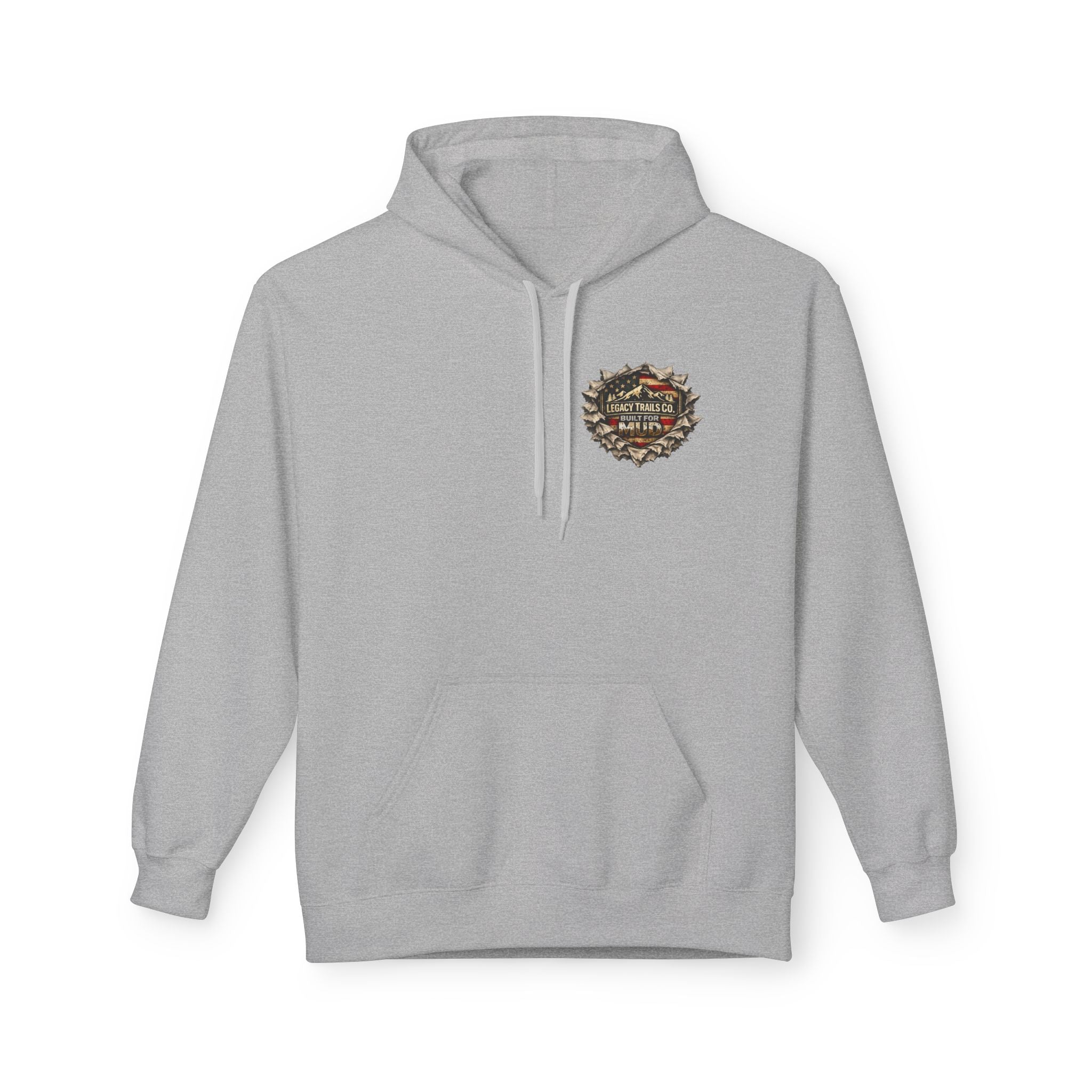 Adventure Hoodie — "No Roads, No Limits" Off‑Road Mountain Truck Hoodie