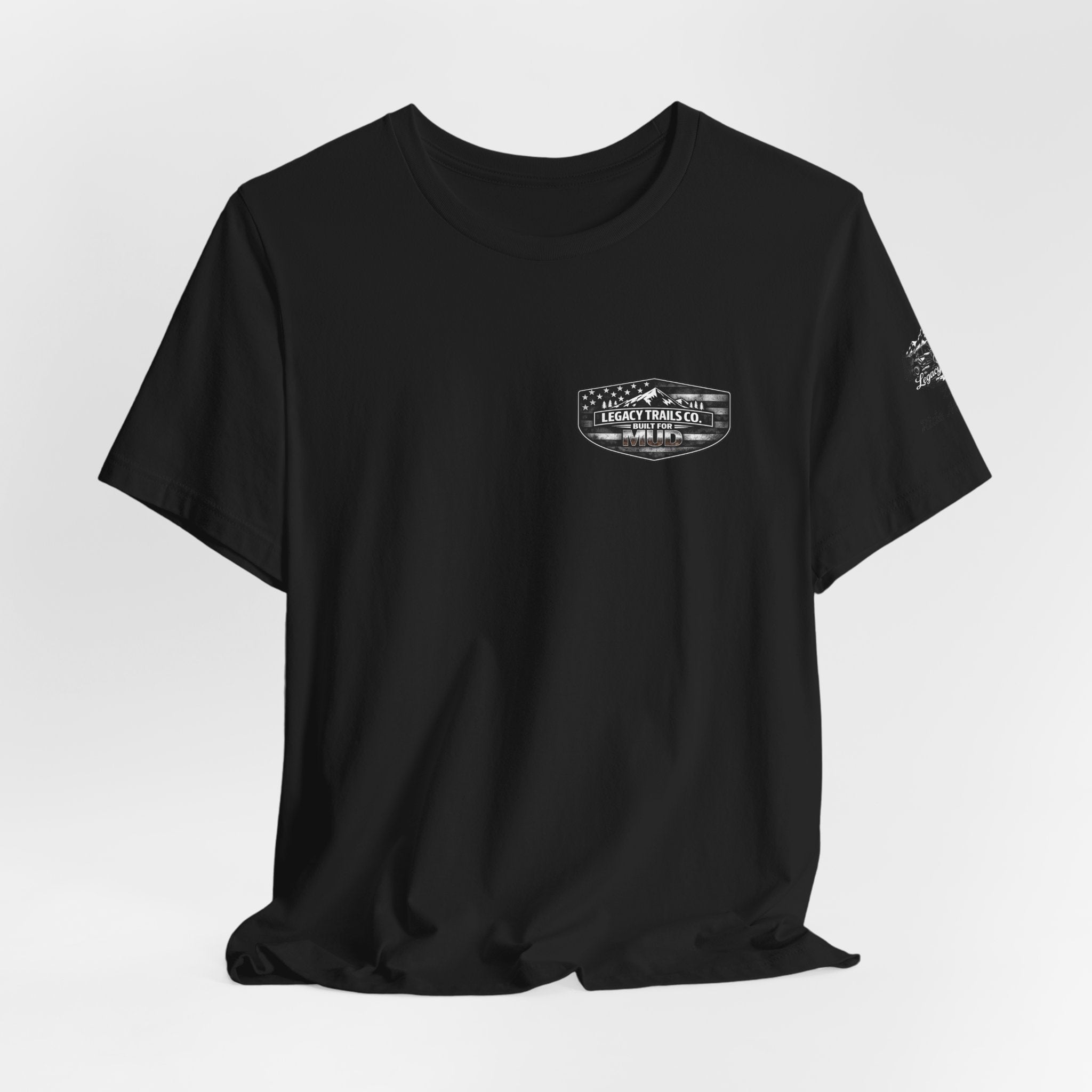 Motorcycle T‑Shirt — "Throttle Up Tune Out" Vintage Rider Tee