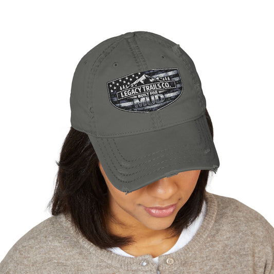 Vintage Embroidered Dad Hat — Legacy Trails Co. Distressed Cap