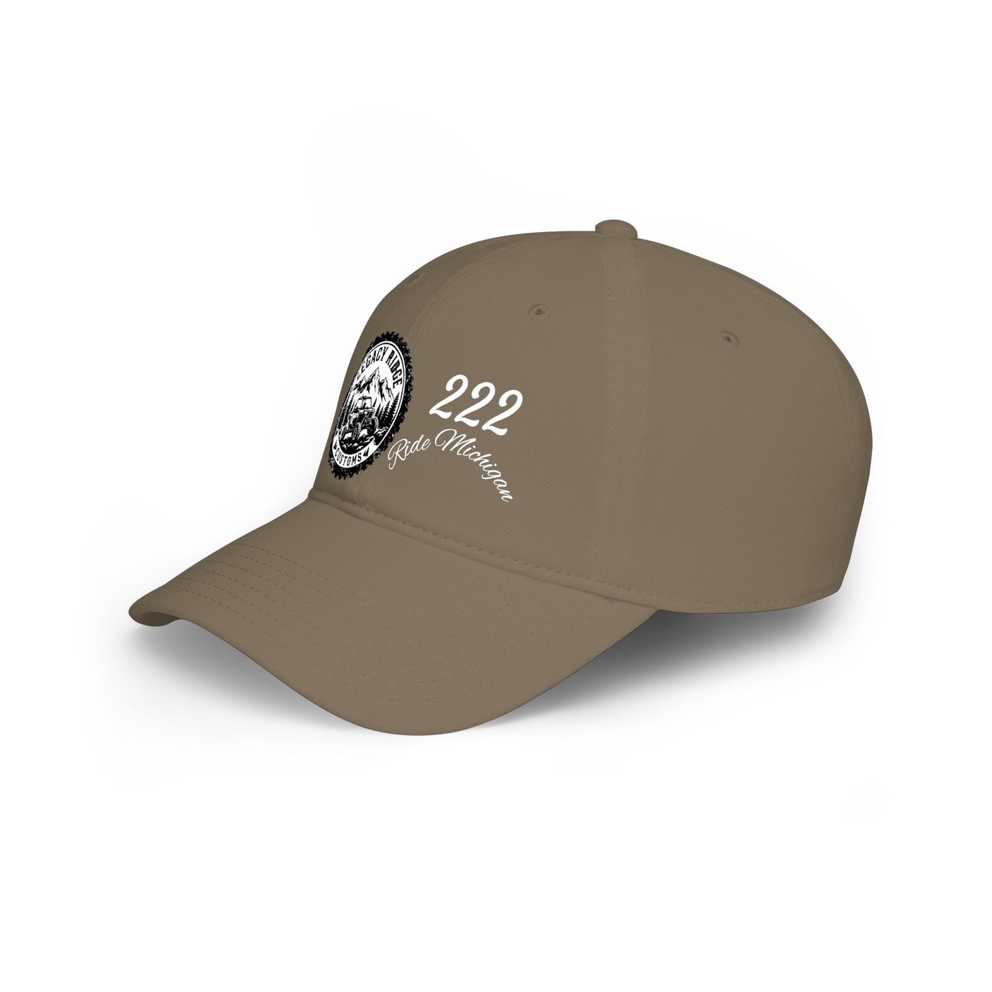 Legacy Riders 222 Red Low Profile Baseball Cap