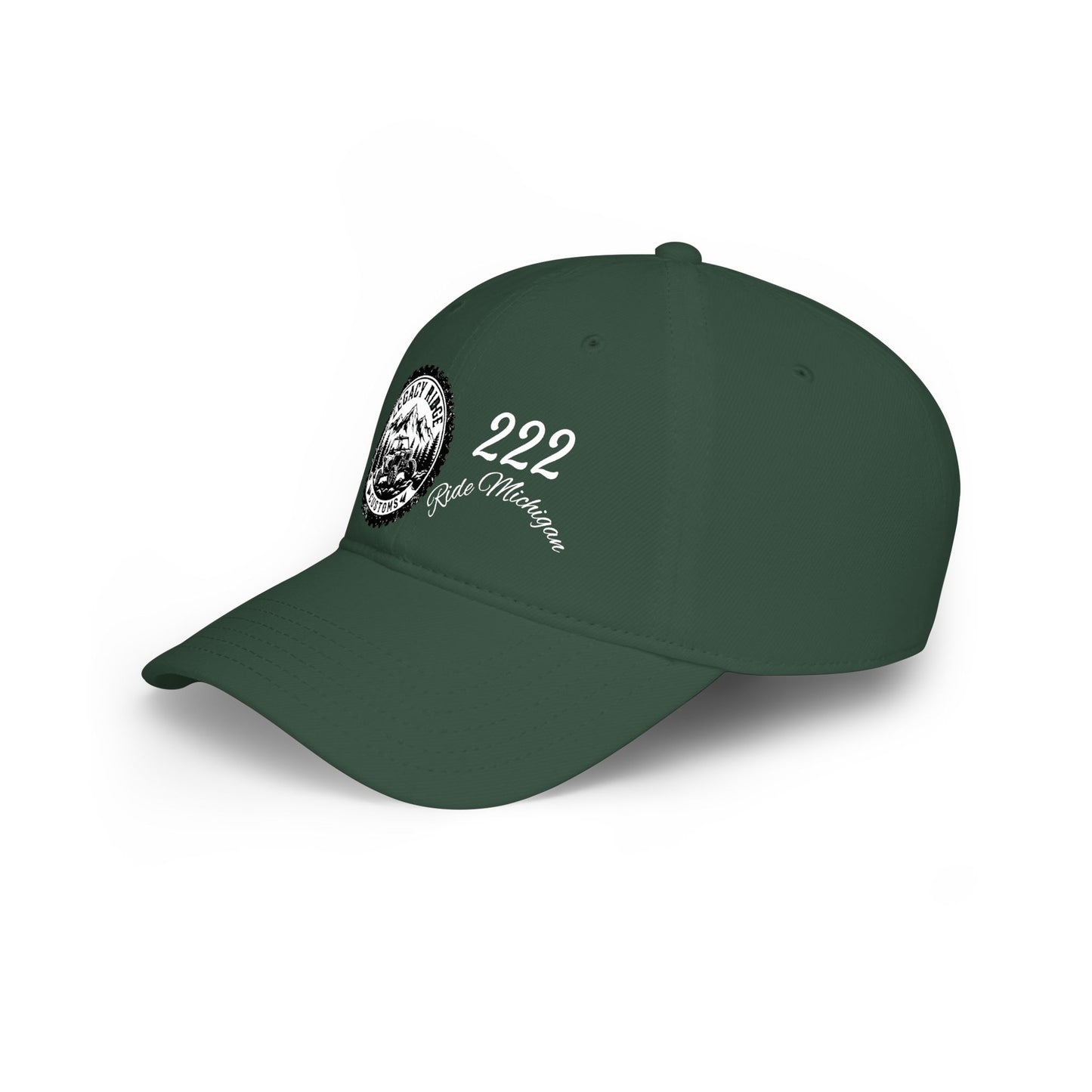 Legacy Riders 222 Red Low Profile Baseball Cap