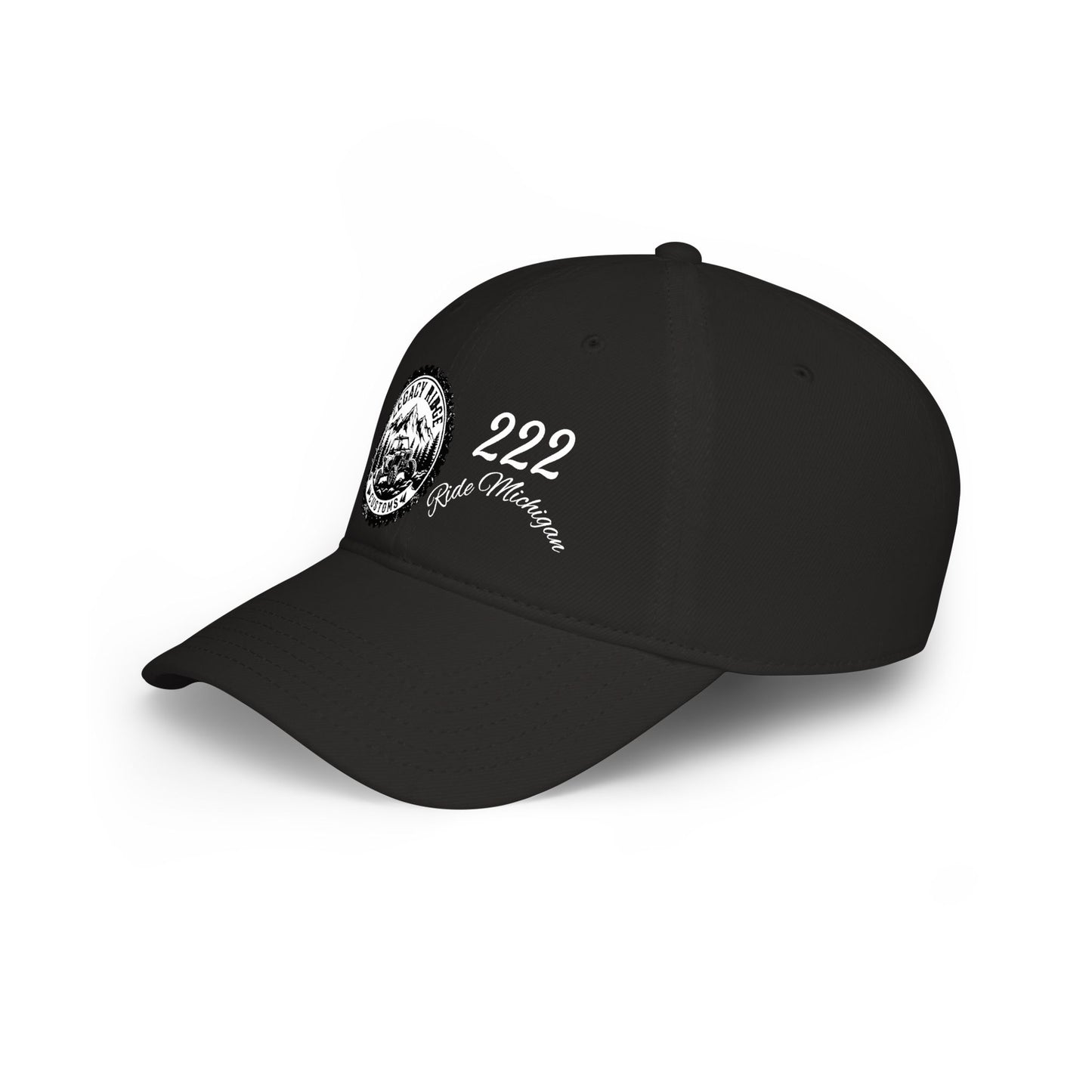 Legacy Riders 222 Red Low Profile Baseball Cap