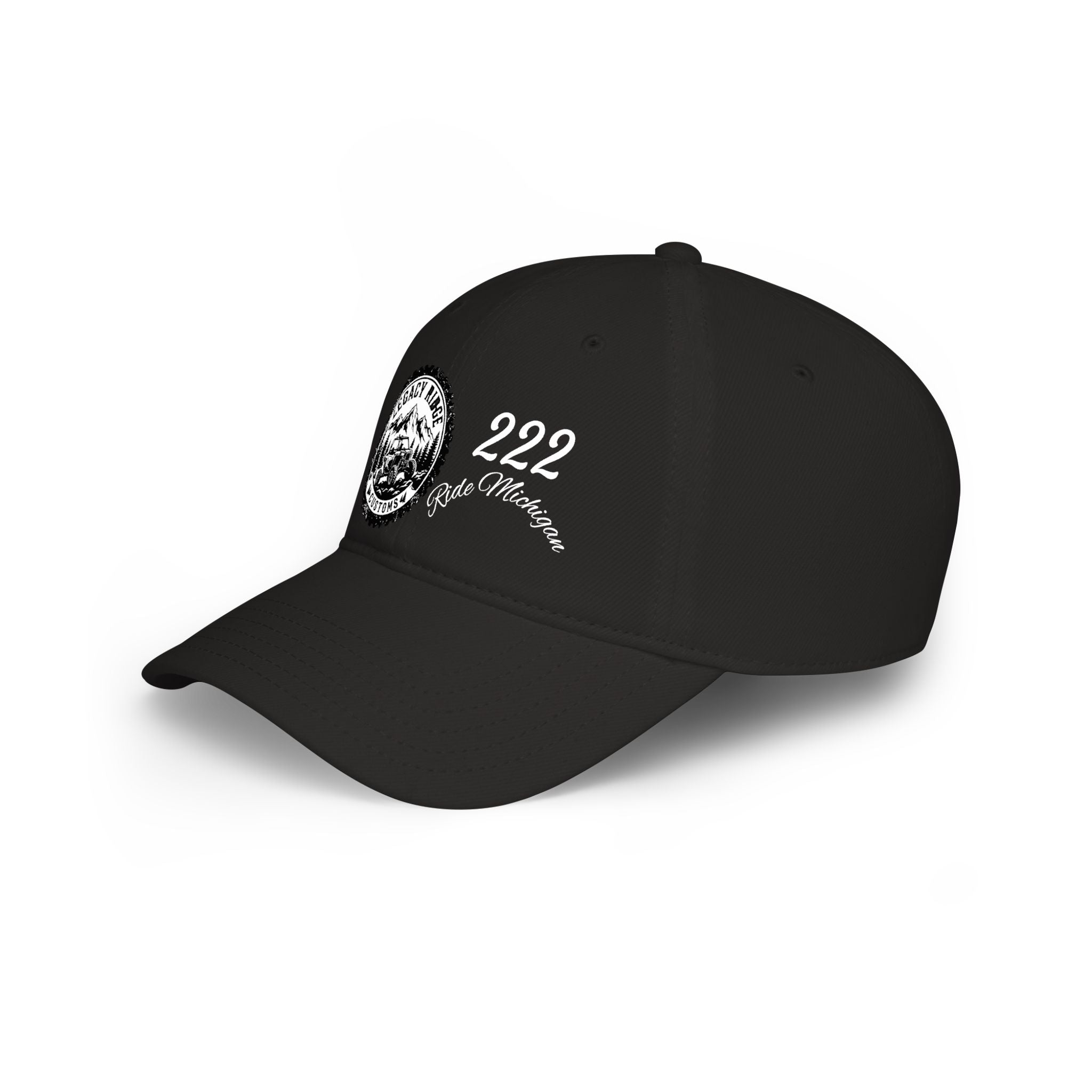 Legacy Riders 222 Red Low Profile Baseball Cap